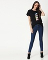 Shop Mickey Pop Block Boyfriend Varsity Rib H/S T-Shirt (DL) Multicolor-Design