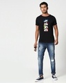 Shop Mickey Pop Block Crewneck Varsity Rib H/S T-Shirt (DL) Multicolor-Design