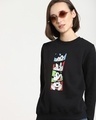 Shop Mickey Pop Block Fleece Sweatshirt-Front