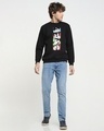 Shop Mickey Pop Block Fleece Sweatshirt (DL) Black-Full