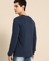 Shop Mickey Pop Block Full Sleeve T-Shirt (DL) Navy Blue-Design