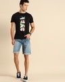 Shop Mickey Pop Block Half Sleeve T-Shirt (DL) Black-Full