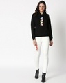 Shop Mickey Pop Block Sweatshirt Hoodie (DL) Black-Design
