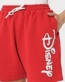 Shop Women's Red Disney Typography Flared Shorts