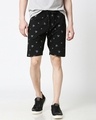 Shop Mickey silhouette AOP Shorts(DL)-Front