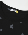 Shop Mickey Silhouette Half Sleeves AOP T-Shirt(DL)