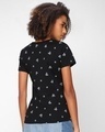 Shop Mickey Silhouette Plain Half Sleeves Aop T-Shirt-Design