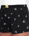 Shop Women's Black All Over Mickey Printed Shorts