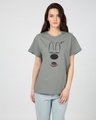 Shop Mickey Sleepy Boyfriend T-Shirt (DL)-Design