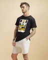 Shop Men's Black Mickey Trio Call (DL) Graphic Printed T-shirt-Design