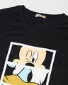 Shop Men's Black Mickey Trio Call (DL) Graphic Printed T-shirt