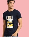 Shop Mickey Trio Call Half Sleeve T-Shirt (DL)-Front