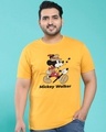 Shop Mickey Walker Half Sleeve T-Shirt-Front