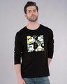 Shop Mickey Window Mood Full Sleeve T-Shirt (DL)-Front