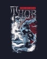Shop Men's Blue Mighty Thor Graphic Printed T-shirt-Full