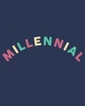 Shop Millennial Half Sleeve T-Shirt-Full