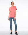 Shop Millennial Pink Boyfriend T-Shirt-Full