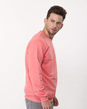 Shop Millennial Pink Crew Neck Sweatshirt-Full