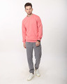 Shop Millennial Pink Crew Neck Sweatshirt