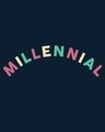 Shop Millennial Scoop Neck Full Sleeve T-Shirt-Full