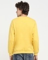 Shop Men's Yellow Fleece Sweatshirt-Design