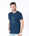 Shop Minimal Anchor Half Sleeve T-Shirt-Design