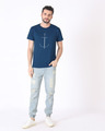 Shop Minimal Anchor Half Sleeve T-Shirt