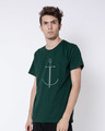 Shop Minimal Anchor Half Sleeve T-Shirt-Design