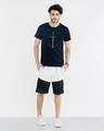 Shop Minimal Anchor Half Sleeve T-Shirt