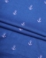 Shop Minimal Anchor Half Sleeves AOP T-Shirt