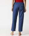 Shop Minimal AOP Blue Women's Pyjamas-Full