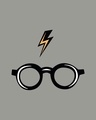 Shop Minimal Harry Potter Boyfriend T-Shirt (HPL)-Full