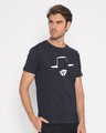 Shop Minimal V Half Sleeve T-Shirt-Design