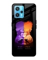 Shop Minimalist Anime Premium Glass Case for Realme 9 Pro Plus(Shock Proof, Scratch Resistant)-Front