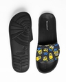 Shop Minion Smirk Velcro Sliders-Full