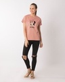 Shop Minnie Be Happy Boyfriend T-Shirt (DL)-Design