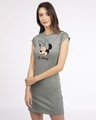 Shop Minnie Be Happy Cap Sleeve T-Shirt Dress (DL)-Front