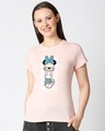Shop Minnie Mood Half Sleeves T-Shirt (DL)-Front