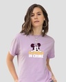 Shop Minnie Partner In Crime Boyfriend T-Shirt (DL)-Front