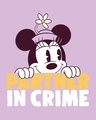 Shop Minnie Partner In Crime Boyfriend T-Shirt (DL)-Full