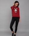 Shop Minnie Says Omg Fleece Light Sweatshirts (DL)-Design