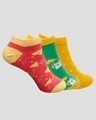 Shop Combo Socks For Women   Colour Me Happy-Front