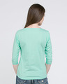 Shop Mint Green 3/4 Sleeve T-Shirt-Design