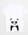 Shop Mischief Panda Half Sleeve T-Shirt-Front