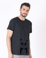 Shop Mischief Panda Half Sleeve T-Shirt-Design