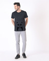 Shop Mischief Panda Half Sleeve T-Shirt