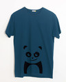 Shop Mischief Panda Half Sleeve T-Shirt-Front