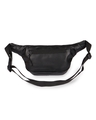 Shop Unisex Black Misfit Printed Fanny Bag-Design