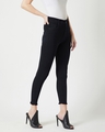 Shop Women's Black  High Rise Skinny Fit Jeans-Full