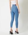 Shop Women's Blue  High Rise Skinny Fit Jeans2-Design